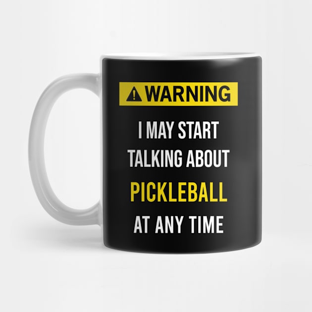 Warning Pickleball Paddleball by blakelan128